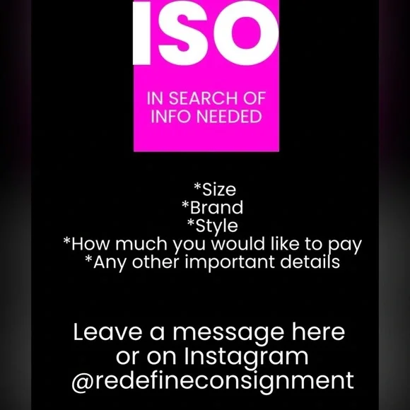 ISO In Search Of Something Specific? Let Me Know! 🦋 - Picture 3 of 3